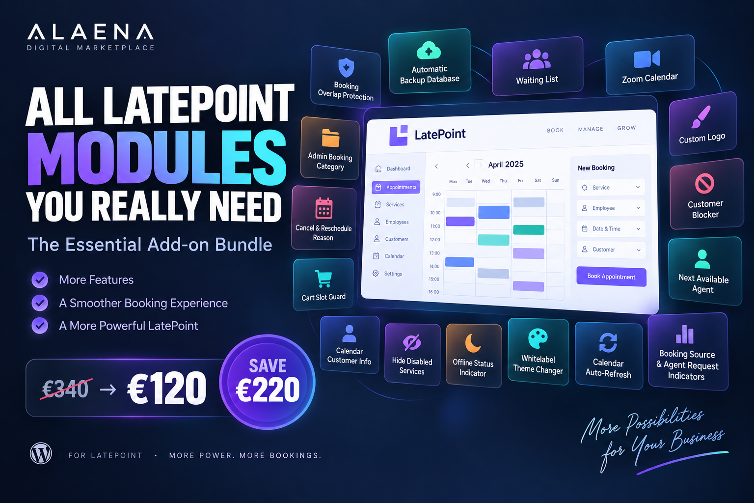 All LatePoint modules your really need