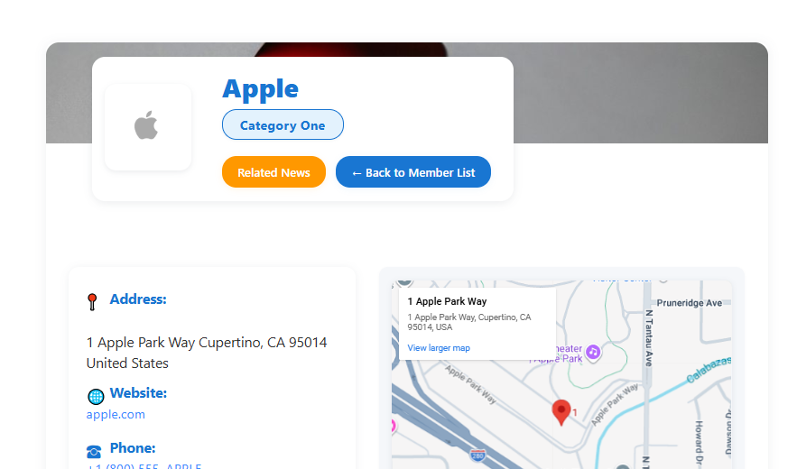 Add related news from wordpress to load for each company (assign from the article)