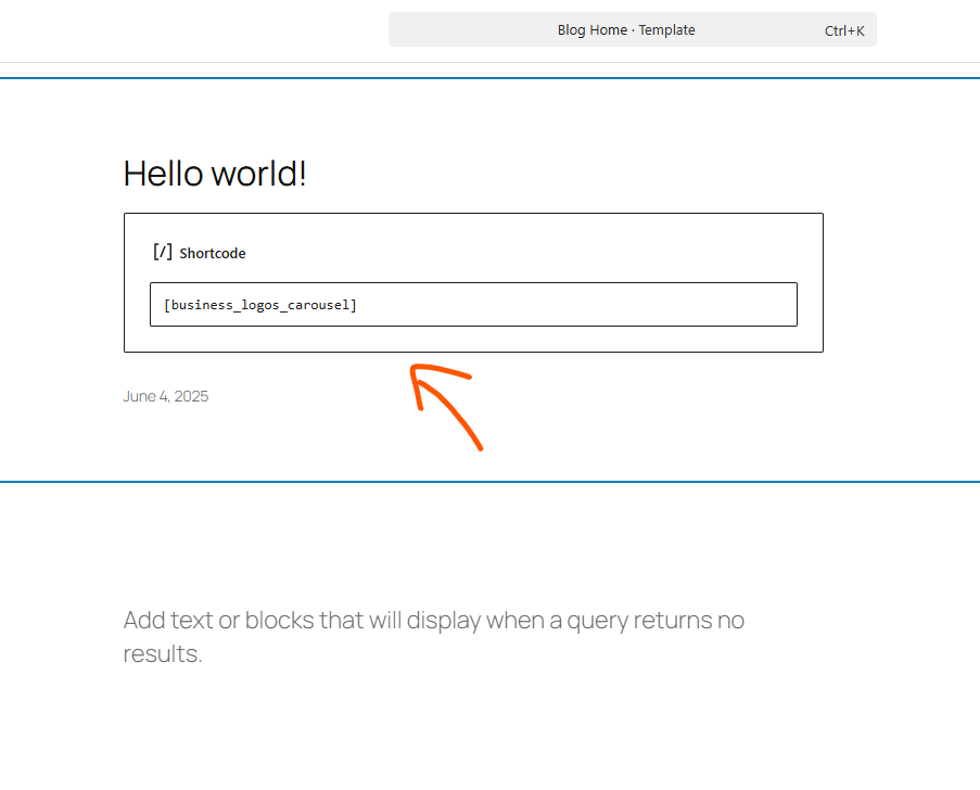 Easy to add to a page you want with a shortcode